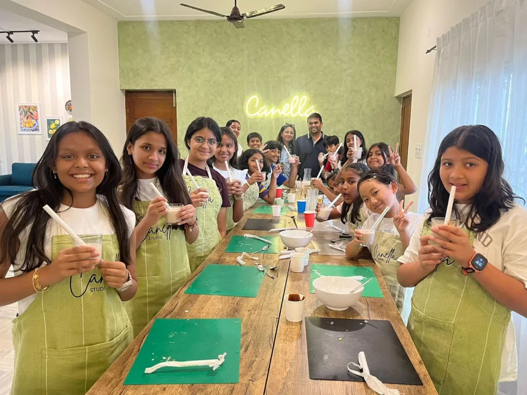 Kids Birthday Party Food in Bangalore: What Children Love Making at Canella Studio’s Cooking Parties